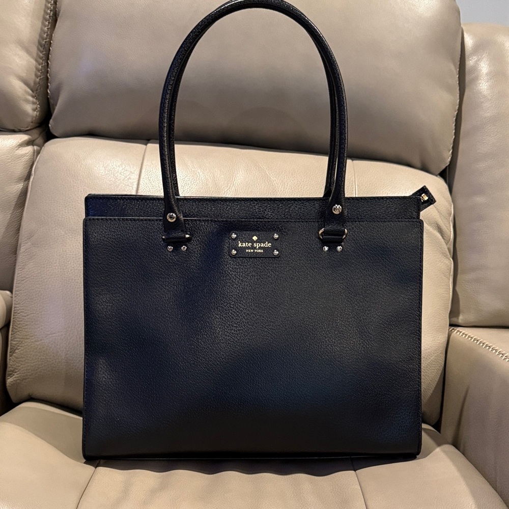 Kate Spade Midnight Black Large Tote